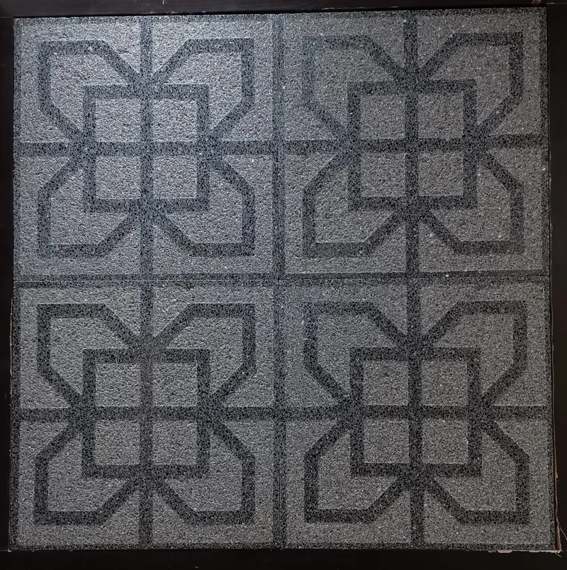 Grey geometric tile pattern from the material archive.