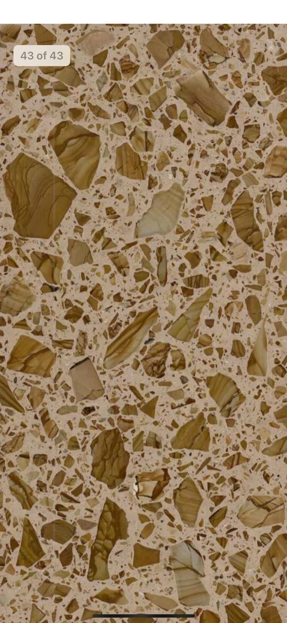 Terrazzo slabs material reference from the archive